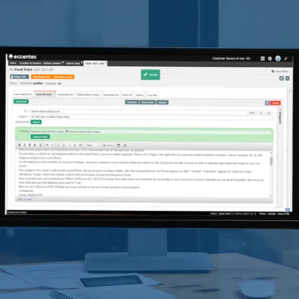 GenAI Email Replies - AI Services