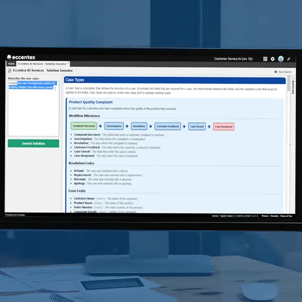 Solution Inventor - Eccentex AI