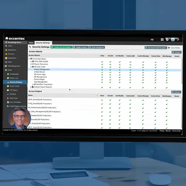 SKB Admin Guide - Security Settings