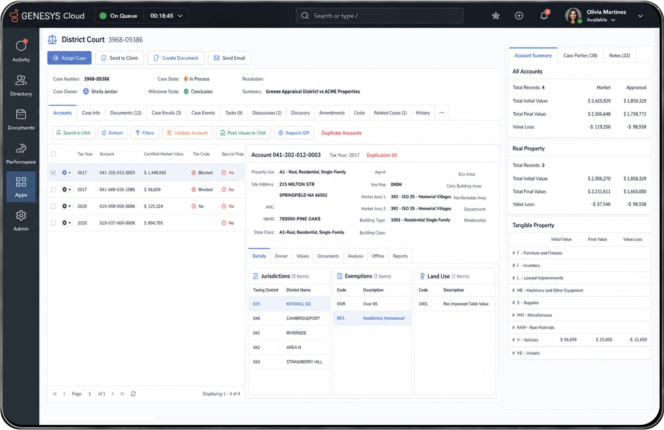 PSC - CCaaS Screenshot Omnichannel citizen service