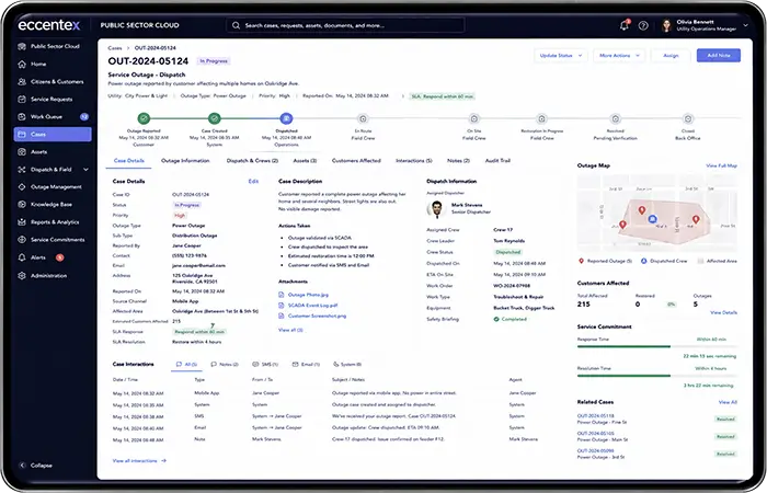 Modernize utility operations on an adaptable application foundation.